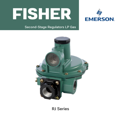 Fisher RJ Series Second-Stage Regulators LP Gas