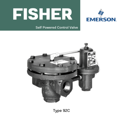 Fisher Type 92C Self Powered Control Valve