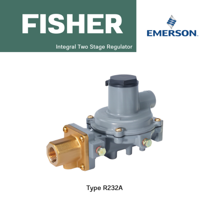 Fisher Type R232A Integral Two Stage Regulator