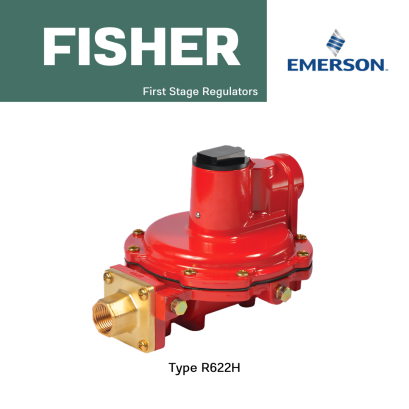 Fisher Type R622H First Stage Regulators