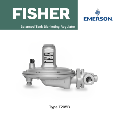 Fisher Type T205B Balanced Tank Blanketing Regulator