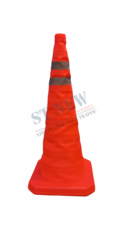 กรวยจราจรพับได้