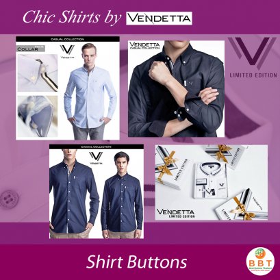 แบบกระดุมยอดฮิตสำหรับเสื้อผ้าแฟชั่น