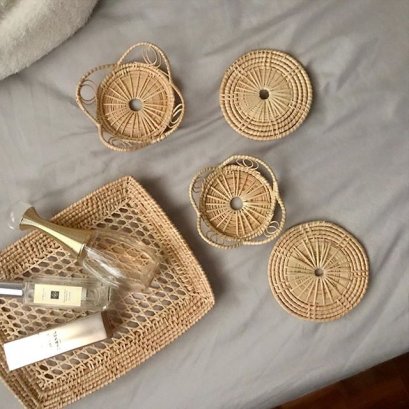 Saucer rattan