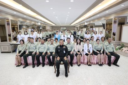 พลเอก สุรศักดิ์ วรรณสมบูรณ์ ที่ปรึกษาผู้อำนวยการองค์การสงเคราะห์ทหารผ่านศึก เป็นประธาน ในพิธีปิดอบรมหลักสูตร เพิ่มประสิทธิภาพการบริหารสัญญา และการบริหารพัสดุของเจ้าหน้าที่และคณะกรรมการตรวจรับพัสดุ