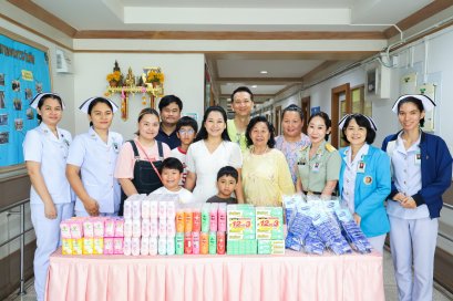 คุณชลิดา ลอยชื่น ได้กรุณาเข้าเยี่ยมบำรุงขวัญผู้ป่วยทหารผ่านศึกที่พักรักษาตัว ณ โรงพยาบาลทหารผ่านศึก