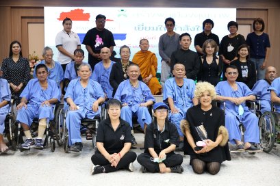 คุณสุชาติ ชวางกูร เข้าเยี่ยมและจัดกิจกรรมบำรุงขวัญ ทหารผ่านศึก