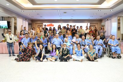 กลุ่มสร้างพลเมืองคุณภาพ โดยคุณสุชาติ ชวางกูร และคณะ เข้าเยี่ยมและจัดกิจกรรมบำรุงขวัญทหารผ่านศึก