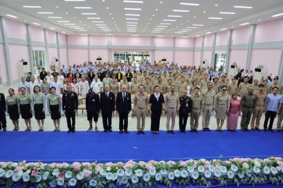 พิธีเปิดโครงการออกหน่วยทำขาเทียมพระราชทานเคลื่อนที่ ครั้งที่ 177