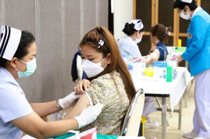 หน่วยวัคซีนเคลื่อนที่ให้บริการฉีดวัคซีนประจำปี 2568 ให้บริการการไฟฟ้าฝ่ายผลิตแห่งประเทศไทย