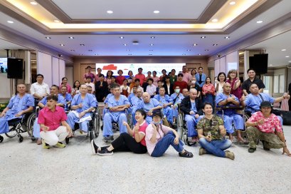 วันที่ 25 กันยายน 2568 คุณสุชาติ ชวางกูร พร้อมด้วยศิลปิน นักแสดง  จัดกิจกรรมบำรุงขวัญ เลี้ยงอาหารเย็น และแสดงดนตรี แก่ผู้ป่วยทหารผ่านศึกที่พักรักษาตัวในโรงพยาบาลทหารผ่านศึก