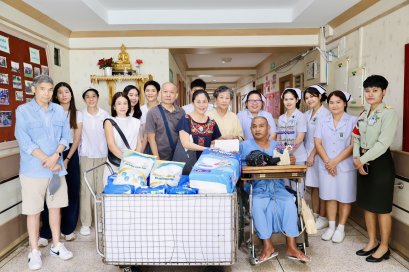 เมื่อวันที่ 19 ตุลาคม 2568 คุณพันธิรา เอื้อจิตวิไล และคณะ พร้อมด้วยคณะผู้ร่วมบริจาคจาก ซานฟรานซิสโก สหรัฐอเมริกา เข้าเยี่ยมบำรุงขวัญทหารผ่านศึกที่พักรักษาตัวอยู่ที่โรงพยาบาลทหารผ่านศึก