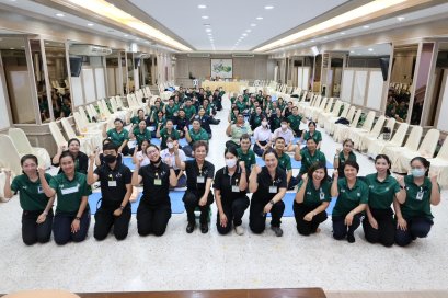 มื่อวันที่ 10 มีนาคม 2569 โรงพยาบาลทหารผ่านศึก จัดอบรมโครงการอบรมเชิงปฏิบัติการการช่วยฟื้นคืนชีพขั้นพื้นฐาน และการใช้เครื่องกระตุกหัวใจไฟฟ้าชนิดอัตโนมัติ (BLS : Basic Life Support with AED) ประจำปี 2569 สำหรับแพทย์ พยาบาล บุคลากรทางการแพทย์ และพนักงานสายส