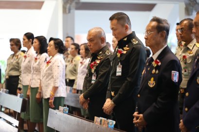 ประกอบพิธีทางศาสสนาคริสต์ ณ วัดคาธอลิค บ้านเซเวียร์ อนุสาวรีย์ชัยสมรภูมิกรุงเทพมหานคร  