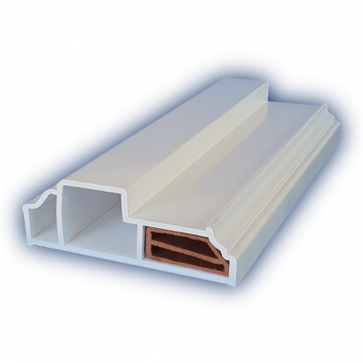 วงกบ uPVC &amp; WPC  แบบมีบัว รุ่น Premium Series