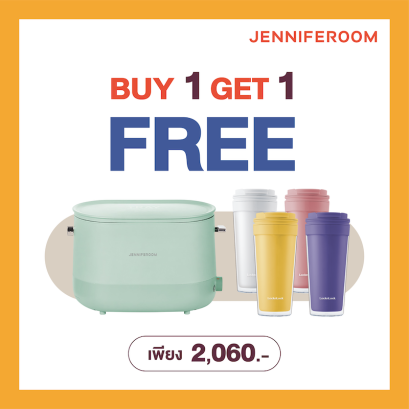 Jenniferoom เครื่องปิ้งขนมปัง Crispy Toaster รุ่น JRTH-T900OV