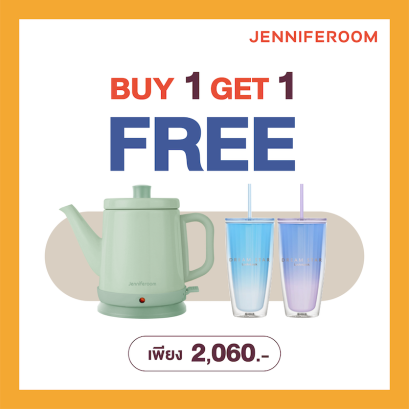 กาต้มน้ำไฟฟ้า Mini Macaron Kettle 0.8 ลิตร รุ่น JRTH-K182OB