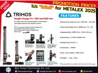 TRIMOS - Height Gauge V1+