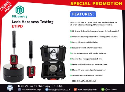 ETIPD Leeb Hardness Testing