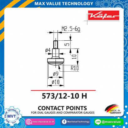 Convax contact point-573/12-10 H