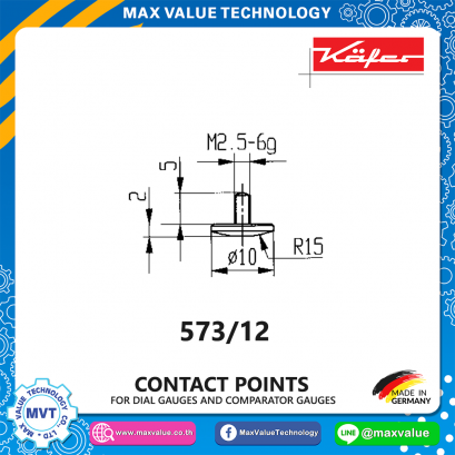 Convex contact point - 573/12