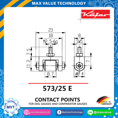 Adjustment nut - 573/25 E