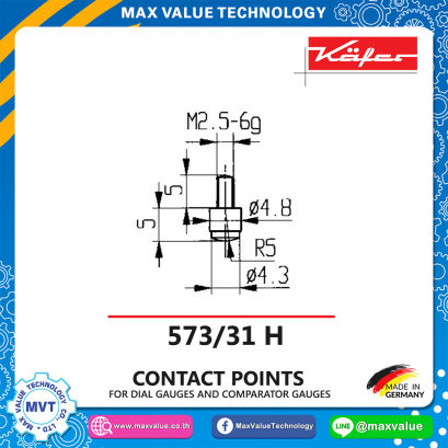 Convax contact point-573/31 H