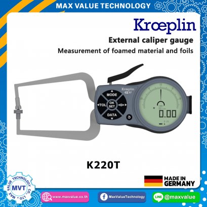 K220T - External Caliper Gauge (Electronic) 0 - 20 mm.