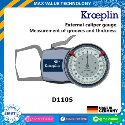 D110S - External Caliper Gauge (Mechanical) 0-10 mm