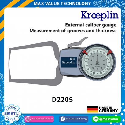 D220S - External Caliper Gauge (Mechanical) 0-20 mm