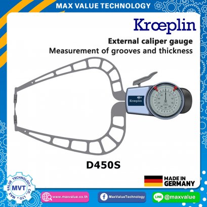 D450S - External Caliper Gauge (Mechanical) 0-50 mm