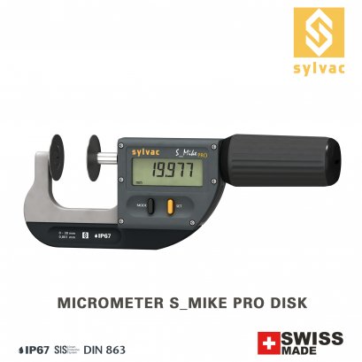 ไมโครมิเตอร์ รุ่น S_Mike PRO Disk