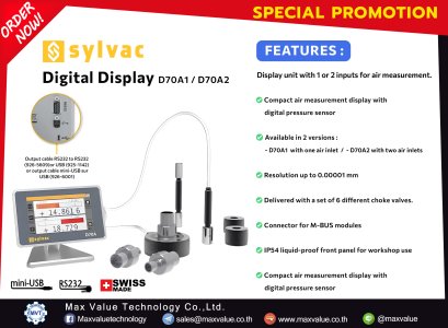 Digital display D70A1/D70A2