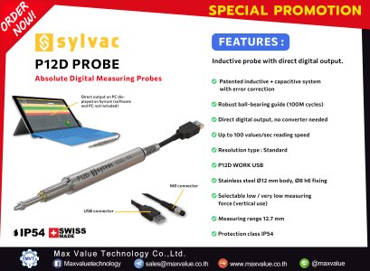 Digital Measuring Probes P12D