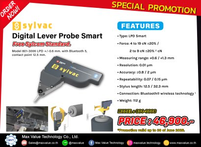 SYLVAC - Digital Lever Probe LPD Smart