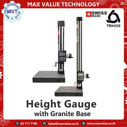TRIMOS HEIGHT GAUGE  with Granite Base