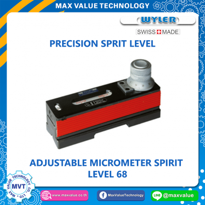 Adjustable Micrometer Spirit Level 68
