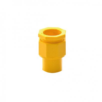 ข้อต่อเข้ากล่อง เหลือง (ท่อช้าง)