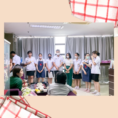 วิชาโภชนาการ นักเรียนพนักงานผู้ช่วยพยาบาลรุ่นที่ 47