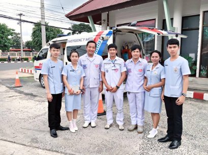 ศึกษาดูงานที่ศูนย์บริการการแพทย์ฉุกเฉิน EMS 1669 อุบลราชธานี