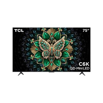 TCL ทีวี 75 นิ้ว รุ่น 75C6K ปี 2025 C6K Google TV 4K UHD QD-Mini LED