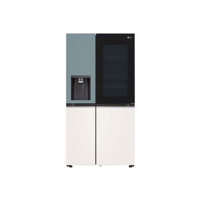 LG GC-X257CMEW ตู้เย็น InstaView Side-by-Side 22.4 คิว Smart Inverter Wi-Fi