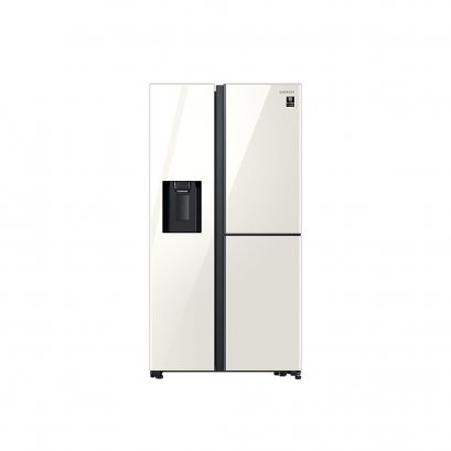 SAMSUNG 22.3Q รุ่น RH64A53F115/ST ตู้เย็น Side by Side สี White 