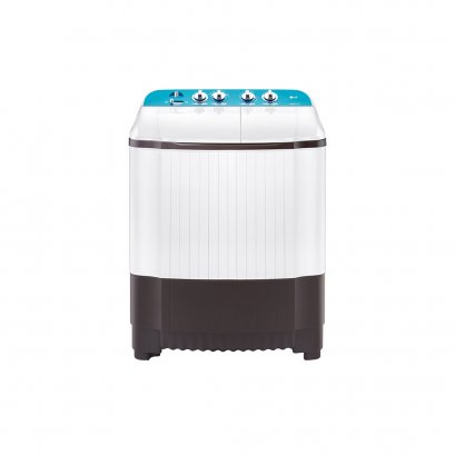 LG เครื่องซักผ้า 2 ถัง รุ่น TT08NOMG ระบบ Roller Jet ซัก 08 กก.