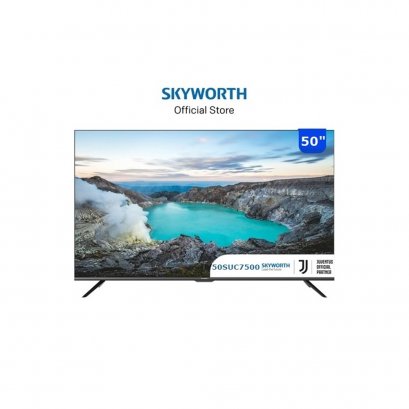 SKYWORTH 50" รุ่น 50SUC7500 4K TV HDR ,Netflix,Voice Control