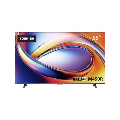 TOSHIBA 55 นิ้ว รุ่น 55M450RP 4K QLED Smart TV ระบบ VIDAA