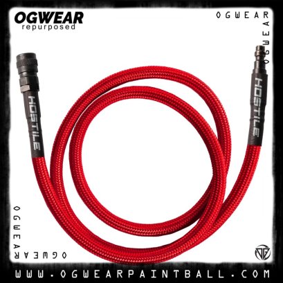 Hostile® Flex Line 42" Hose - Red