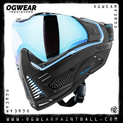 Unite Goggle Mk II - Vortex (Black/Blue) - Blue Lens