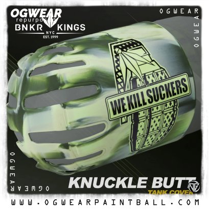 BUNKERKINGS - KNUCKLE BUTT TANK COVER - WKS GRENADE - CAMO