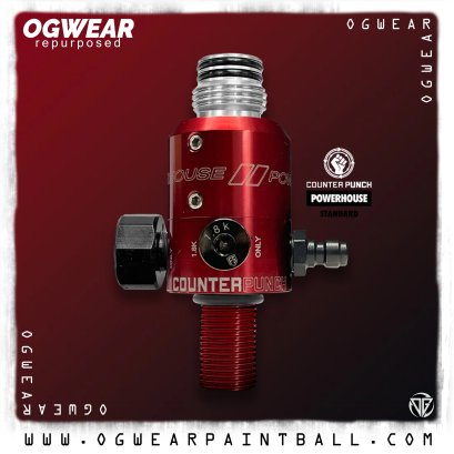 POWERHOUSE COUNTERPUNCH REGULATOR - RED